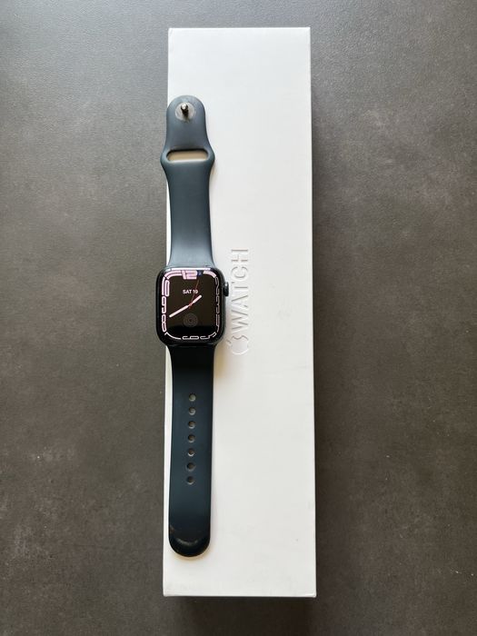 Apple iWatch series 7, 41 mm, Midnight Black