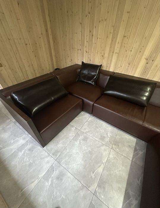 Комплект кожаной мебели