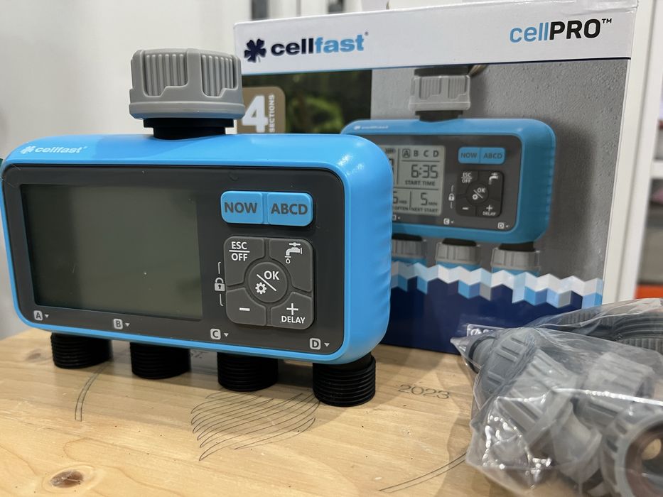Електронен таймер компютър за напояване CellPro с 4 зони гр. Русе Алеи ...