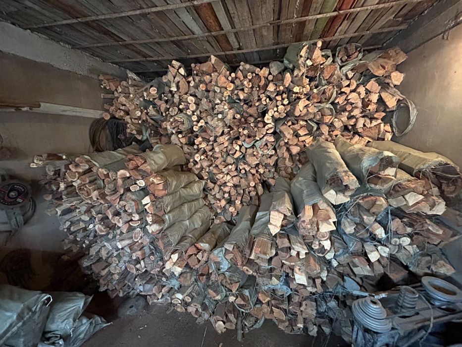 Дрова в мешках по 1,000 тг