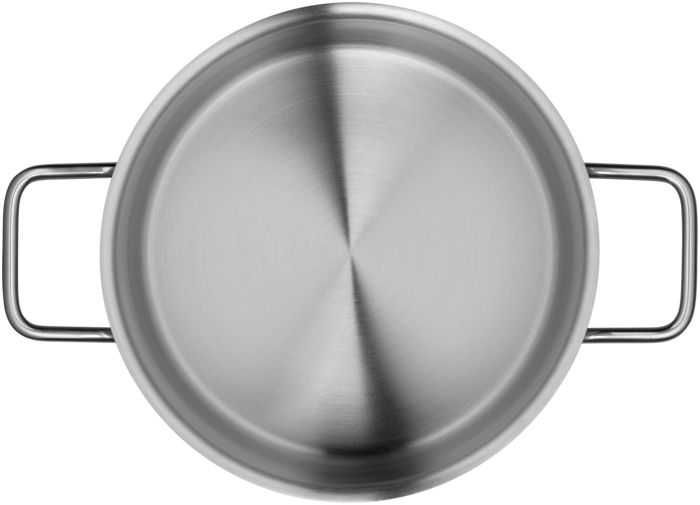 WMF Комплект качествени съдове за готвене от 3 части със стъклен капак