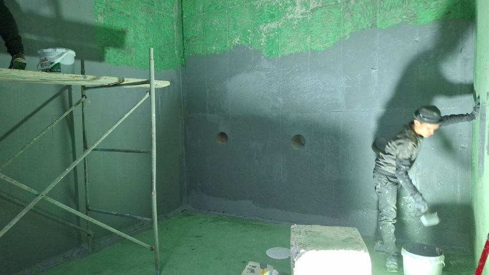 Гедро Изоляция хизматлари; (Услуги по гидроизоляция)