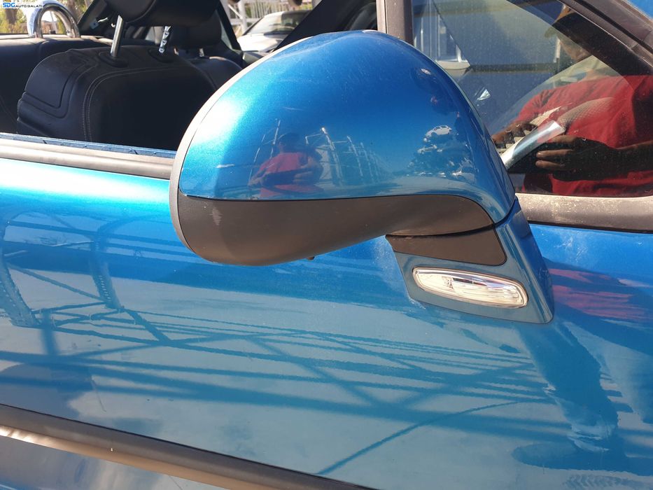 Oglinda Electrica Dreapta FARA Pliere Rabatare Rabatabila Peugeot 207 CC Cabrio 2006 - 2014 Culoare KMU Neysha Blue [K6579]