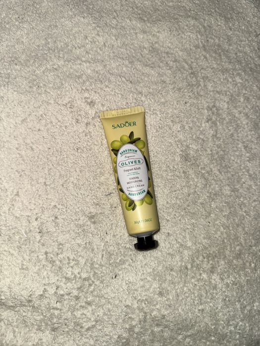 Крем для рук SADOER Olives (олива), 30 г — новый