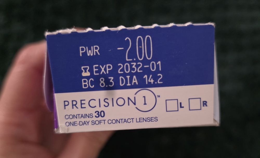 Vand lentile contact dioptrie -2.00