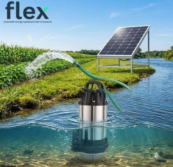 Quyosh paneli bilan ishlaydigan nasos 550W DC