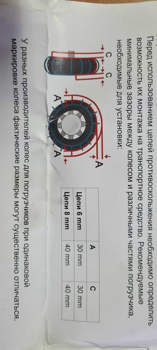 Цепи противоскольжения