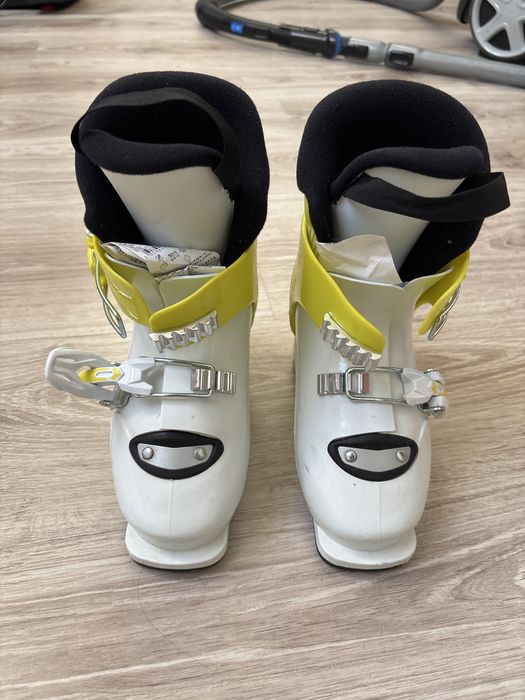 Clăpari schi 500 Pumzi Galben Copii 29-32