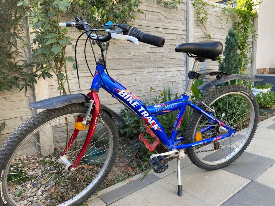 Bicicleta copii 7-12 ani + o trotinetă bonus