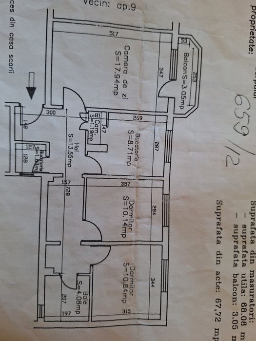 Apartament 3 camere
