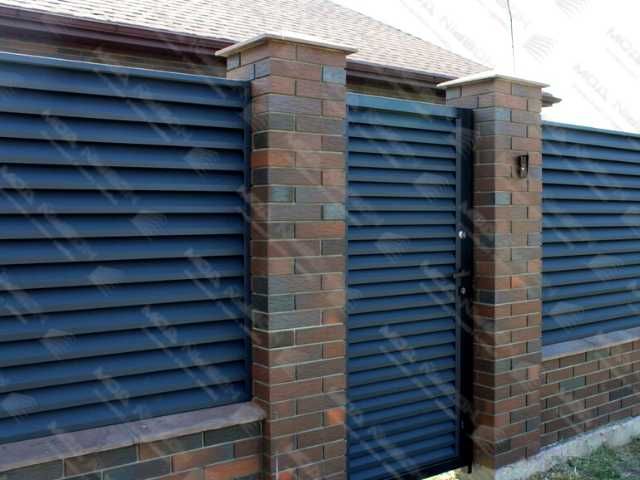 Забор жалюзи от производителя