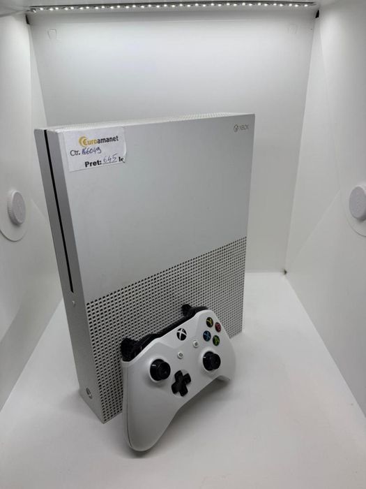 Consola Microsoft Xbox One S, 512GB, Alb -A-