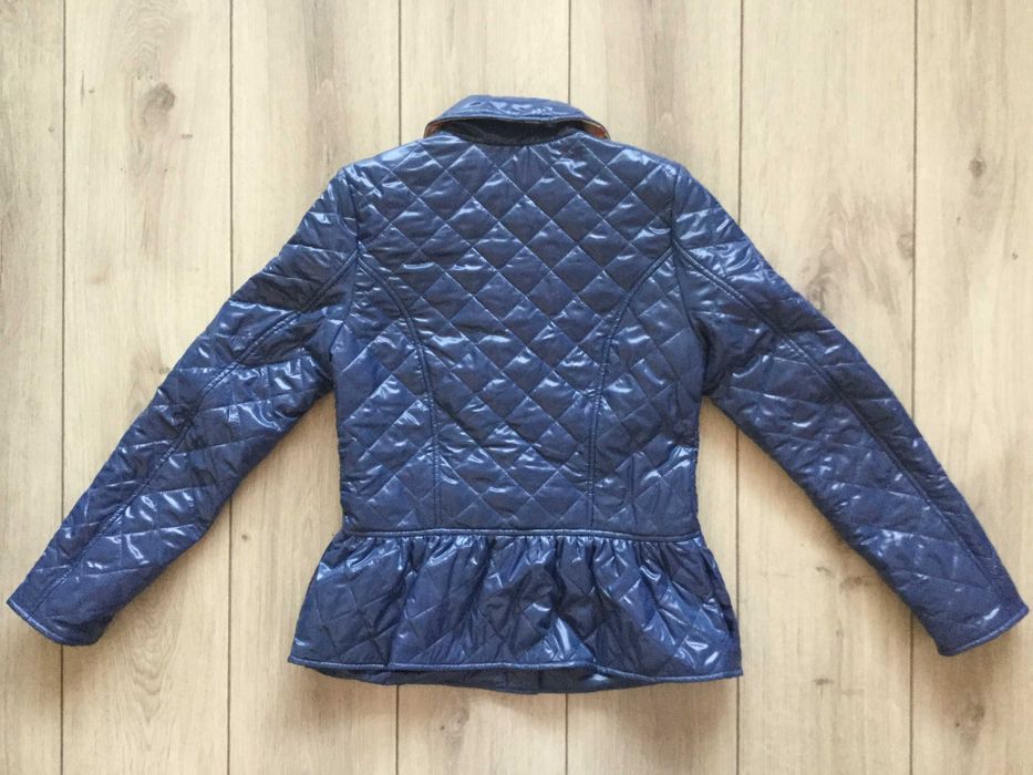 НОВО 100 % оригинално дамско синьо яке BURBERRY размер M ( IT - 40 )