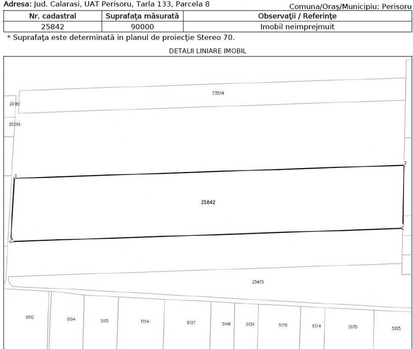 Vand teren agricol 9 ha Jud. Calarasi, Perisoru