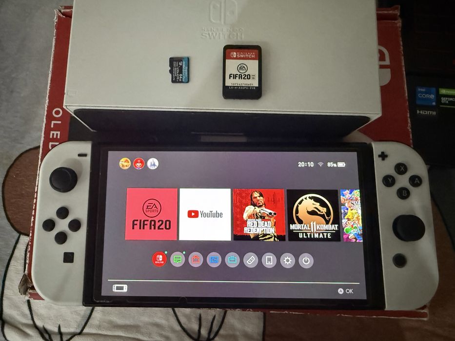 Nintendo switch oled+ИГРИ официальный