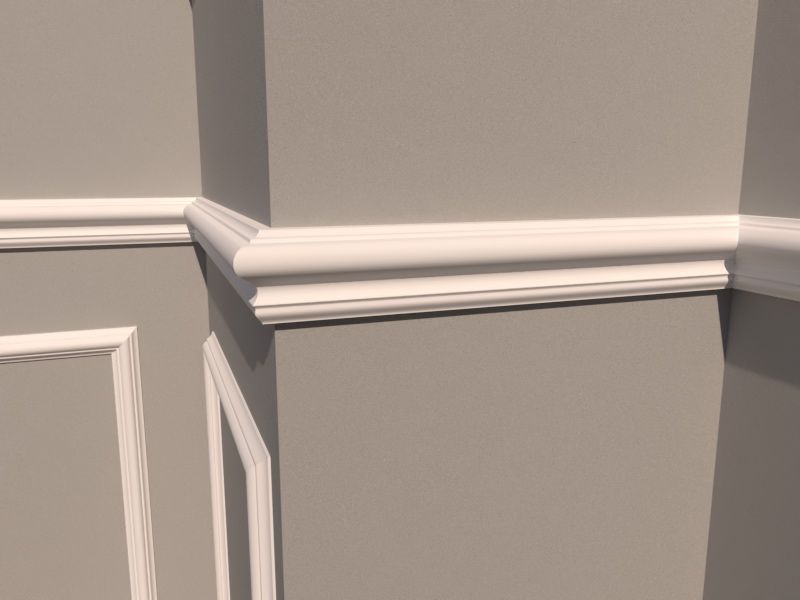 Brau decorativ polimer rigid/duropolimer