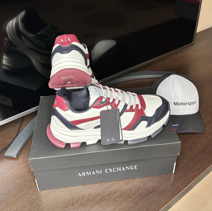 Оригинал Armani Exchange мужские кроссовки