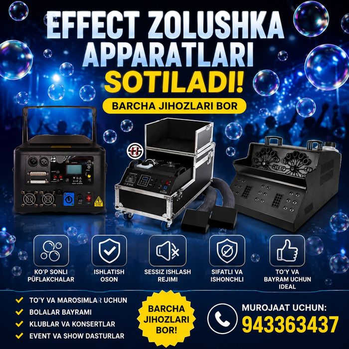 Effect zolushka sotiladi.