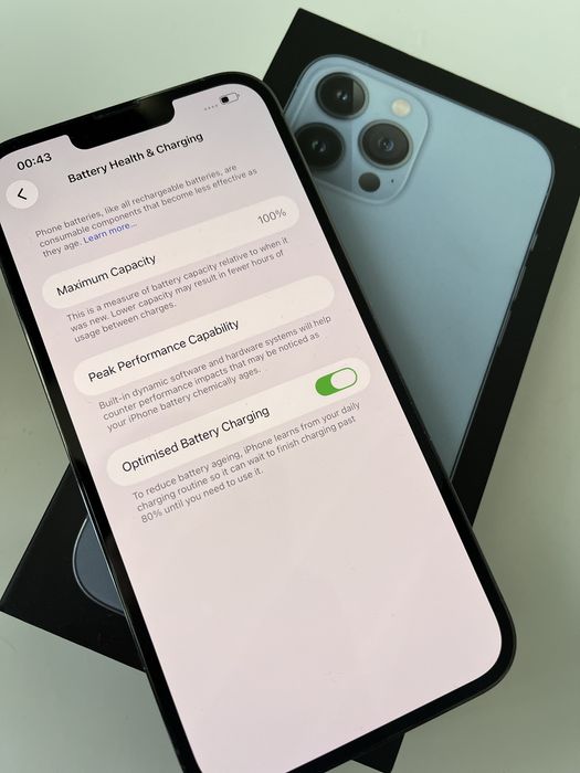 Iphone 13 Pro Max -baterie noua- 100% Neverlock
