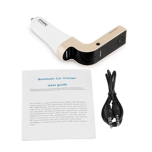 Modulator FM Hands Free Bluetooth MCZ-Car KIT G7