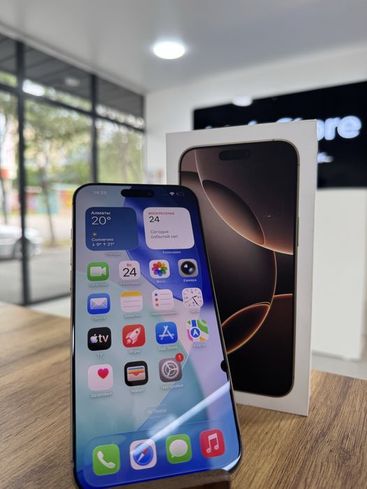 iPhone 16 Pro Max•256GB/89%DesertTitanium Айфон 16 Pro Max•256гб/89%