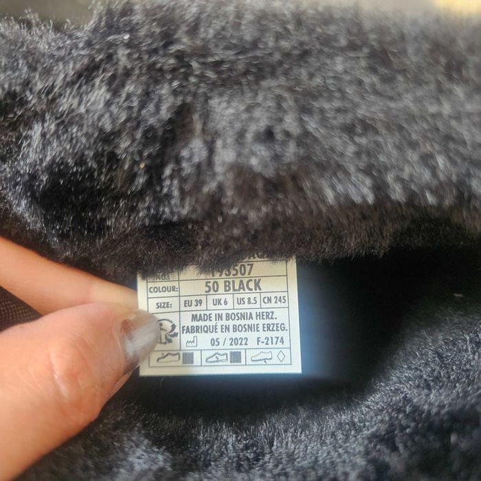 Pantofi de schi McKinley, negri, 39 – aproape noi!