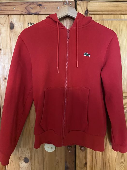 Червен Суитчър lacoste