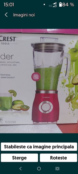 Blender preparare shake-urilor,smoothie-urilor,hrana pentru bebelusi,m