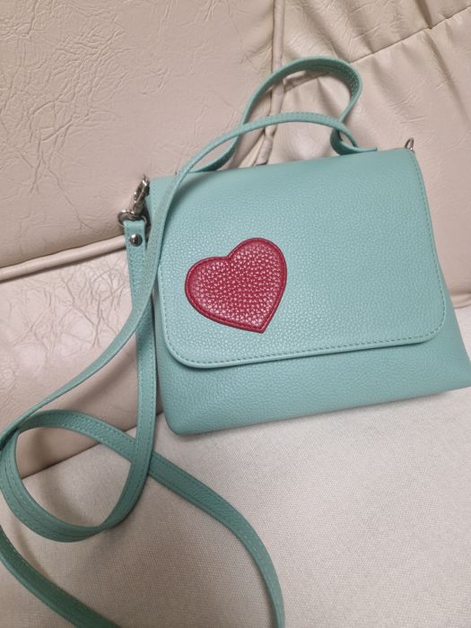 Geanta piele, creator Laura Olaru