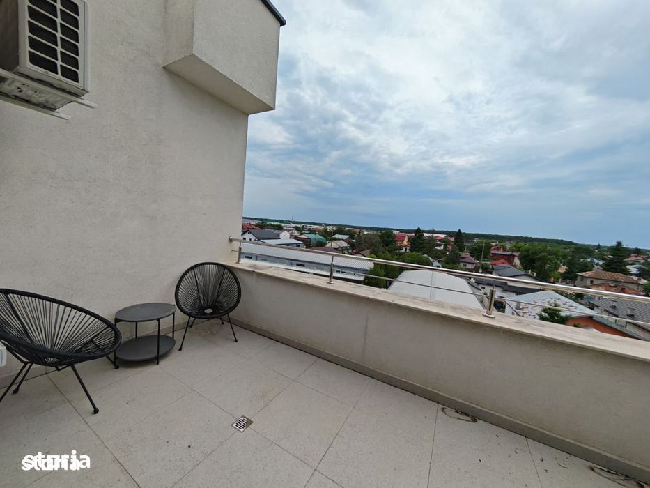 Penthouse 3 camere | Tunari | 2 terase generoase