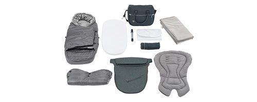 Бебешка количка Baby Design Husky 2 в 1 - Navy