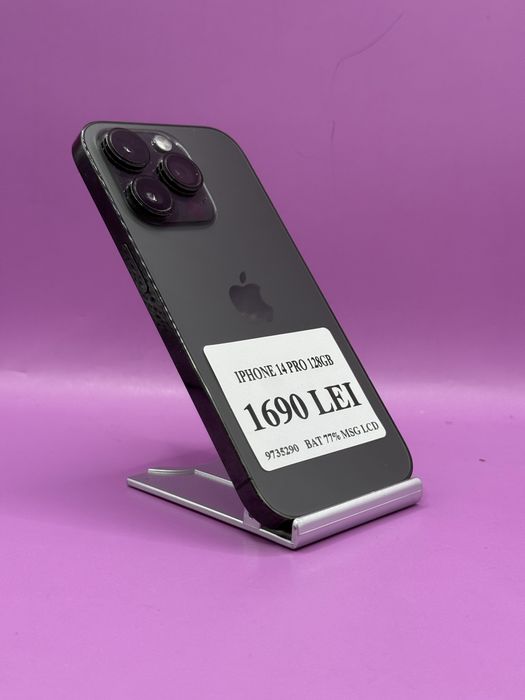 iphone 14 Pro 128Gb 77% •Amanet Matei Cranagsi•97352
