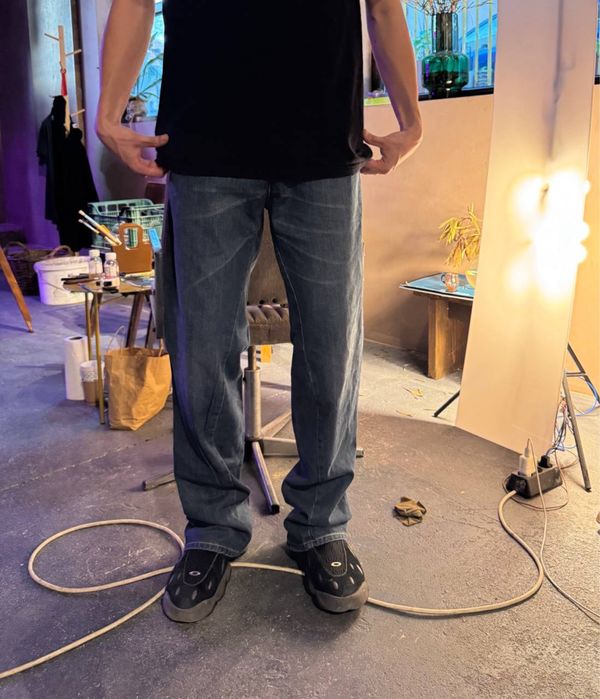 Vintaje Y2k flared дънки levis engineered jeans baggy