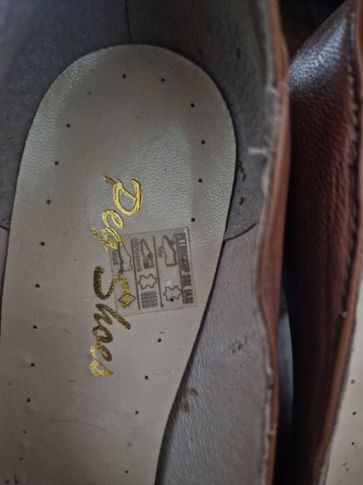 Pantofi piele naturala