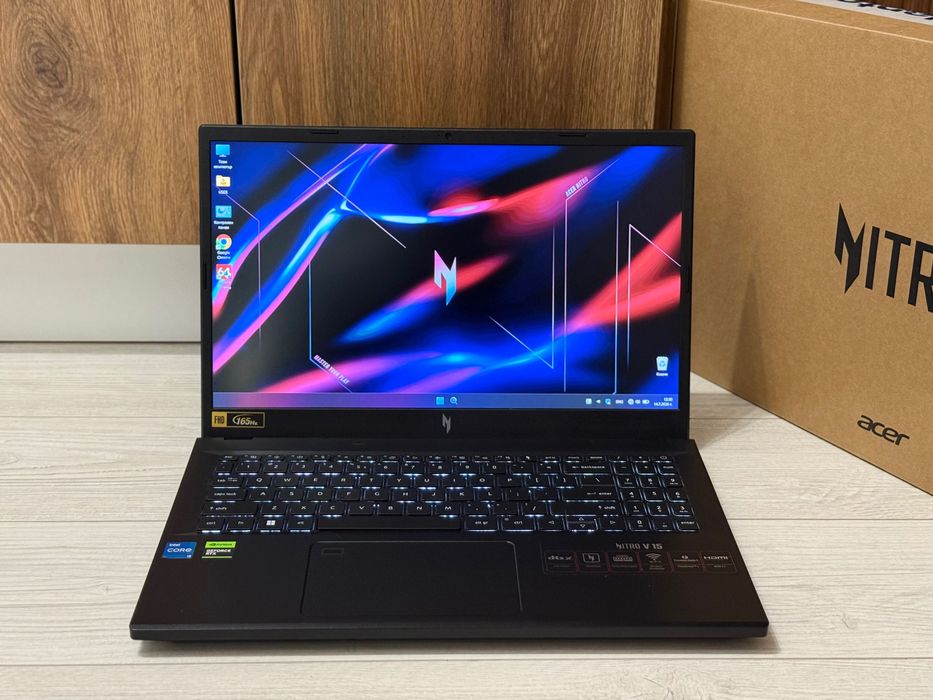 RTX 4050 6gb /i5 13420h /512gb SSD /16gb / Гаранция /15.6 165hz / Nitro / Acer