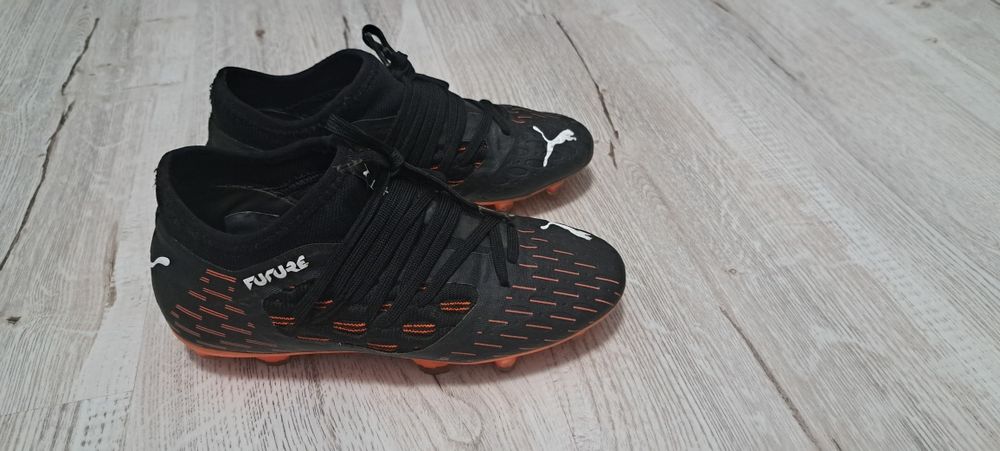 Ghete fotbal junior PUMA Future 6.3 Netfit FG