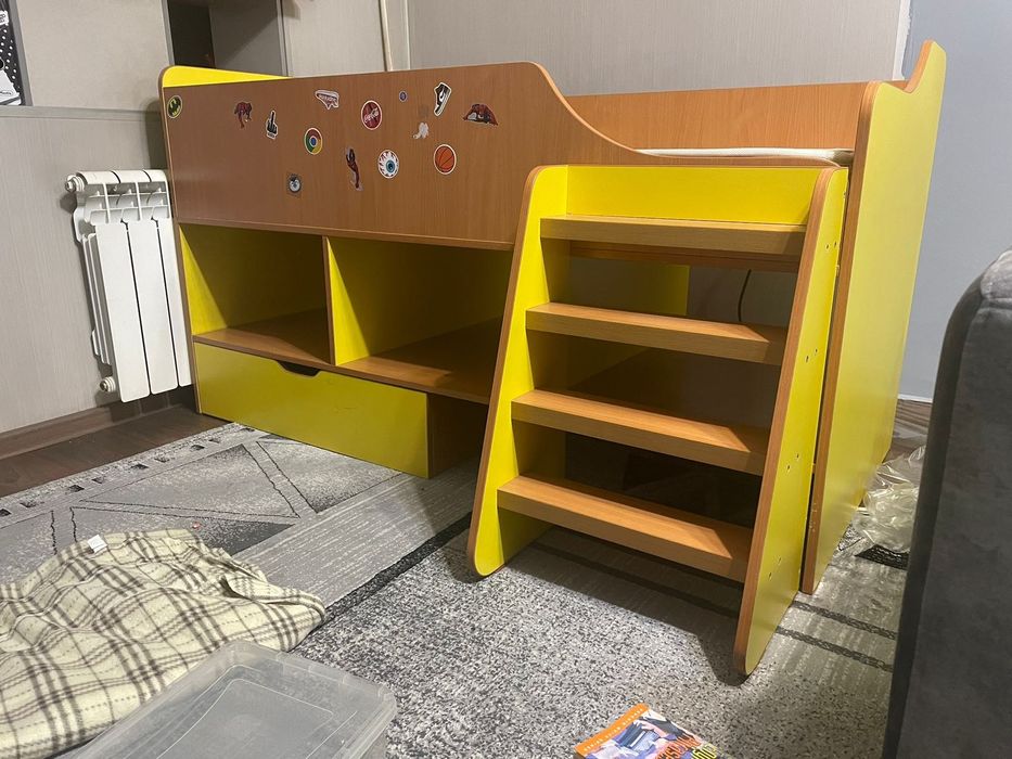 Детская кровать органайзер