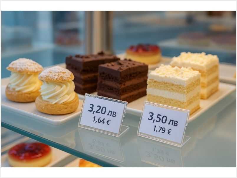 Стойки за цени и етикети (лев EURO)