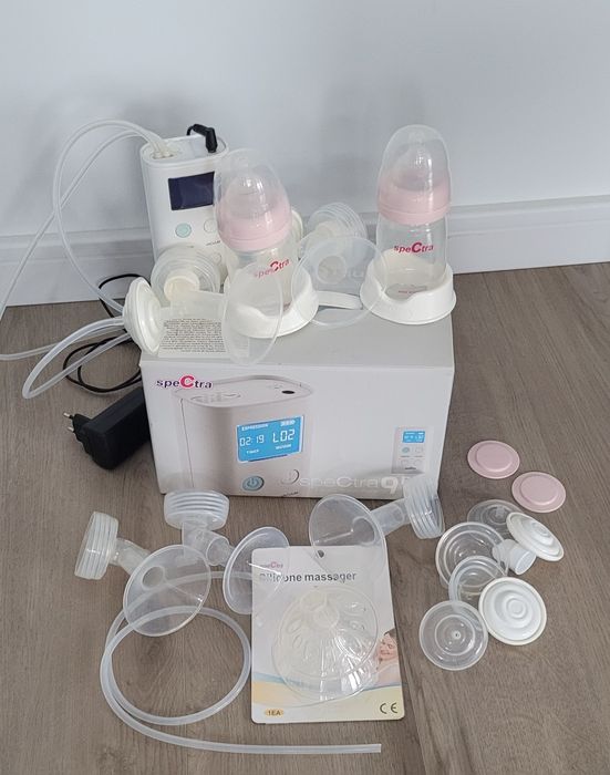 Pompa de san electrica dubla Spectra 9+ și accesorii