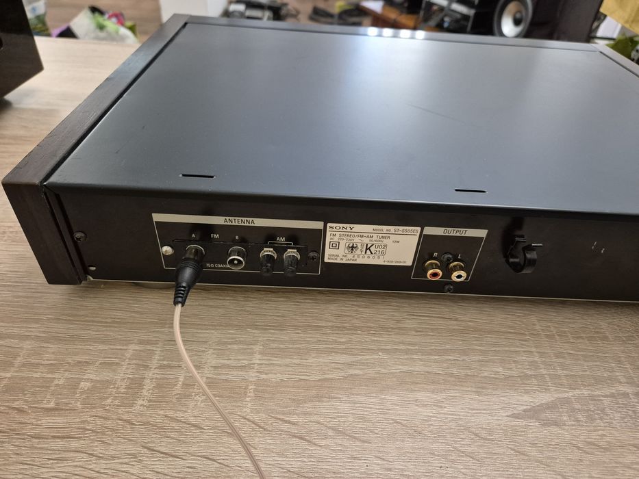 Tuner  Sony ST-S505ES - Panouri lemn,originale