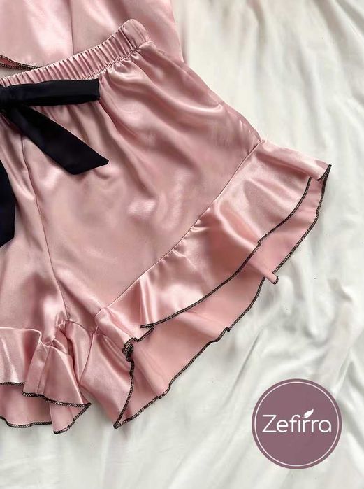 Дамски сатенени пижамени сетчета Fiona Zefirra.