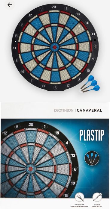 Joc Darts Decathlon, nou/ nefolosit, mic defect
