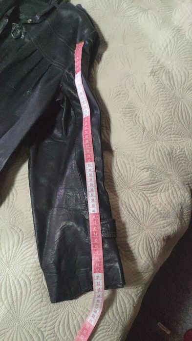 Плащ кожанный женский