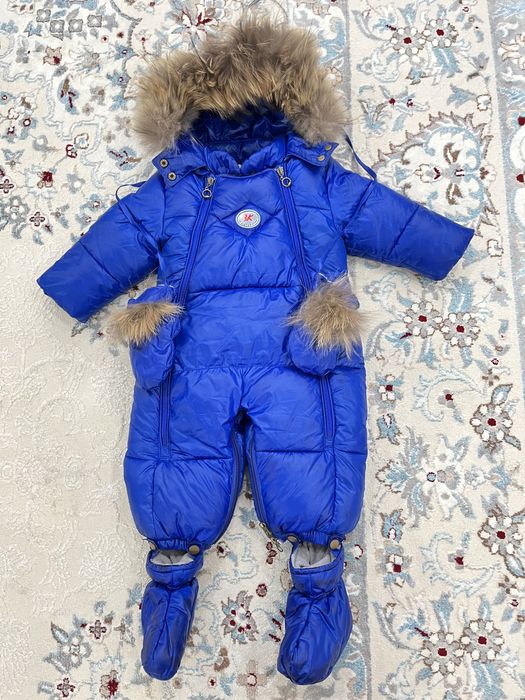 Детский зимний комбинезон для мальчиков