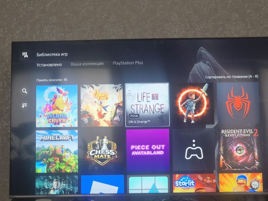 Пс5 1тб 45 игры идеальный состояние