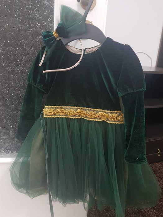 Rochie Hey Princess Craciun, marimea 98, 3 ani