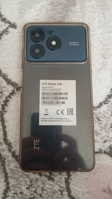 Продам телефон Zte blabe a36