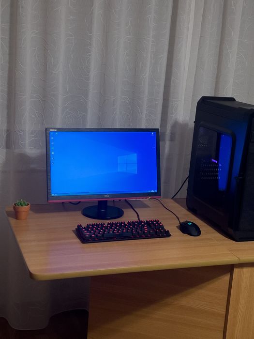 SETUP PC GAMING GTX 1060 6GB i5 6600K +  Monitor, Tastatura, Mouse