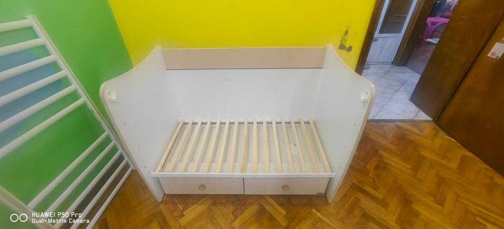 Детско многофункционално легло Lorelli Matrix Бяло/Капучино