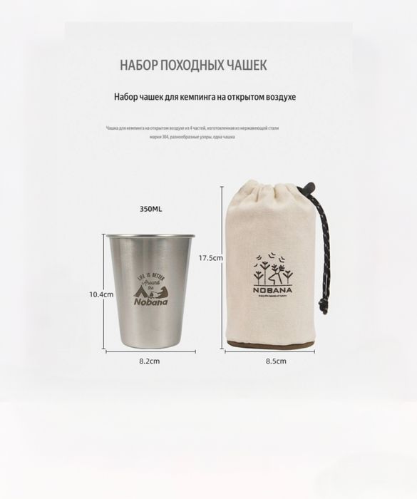 Набор стаканов от NOBANA